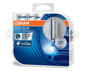 Bombillas Xenón D3S Osram Xenarc Cool Blue Boost 7000K ref: 66340CBB-HCB en el envase de 2 bombillas