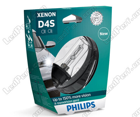 Lámpara Xenón D4S Philips X-tremeVision Gen2 +150 % - 42402XV2S1