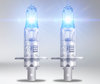 Bombillas halógenas H1 Osram Cool Blue Intense NEXT GEN que producen iluminación con efecto LED
