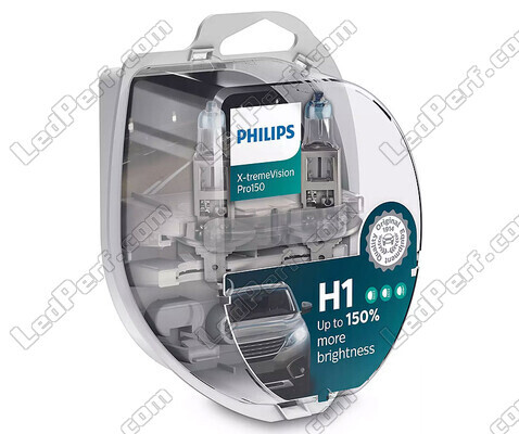 Paquete de 2 lámparas H1 Philips X-tremeVision PRO150 55W - 12258XVPB1