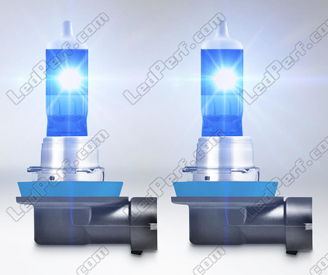 Luz blanca de bombillas con efecto Xenón H11 Osram Cool Blue Boost 5000K - 62211CBB-HCB