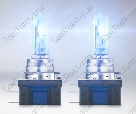 Bombillas halógenas H15 Osram Cool Blue Intense NEXT GEN que producen iluminación con efecto LED