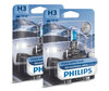Pack de 2 lámparas H3 Philips WhiteVision ULTRA + Luz de posición - 12336WVUB1