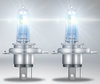 Iluminación blanco de las lámparas H4 OSRAM Night Breaker® 200 - 64193NB200-HCB