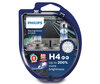 Paquete de 2 lámparas H4 Philips RacingVision GT200 60/55W +200 % - 12342RGTS2