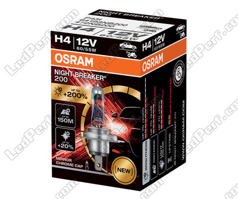 Lámpara H4 OSRAM Night Breaker® 200 - 64193NB200 - Se vende por unidades