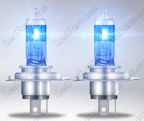 Luz blanca de bombillas con efecto Xenón H4 Osram Cool Blue Boost 5000K - 62193CBB-HCB