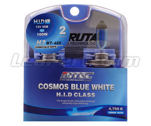 Pack de 2 bombillas H7 MTEC Cosmos Blue - Blanco xenón