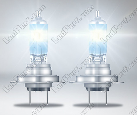 Iluminación blanco de las lámparas H7 OSRAM Night Breaker® 200 - 64210NB200-HCB