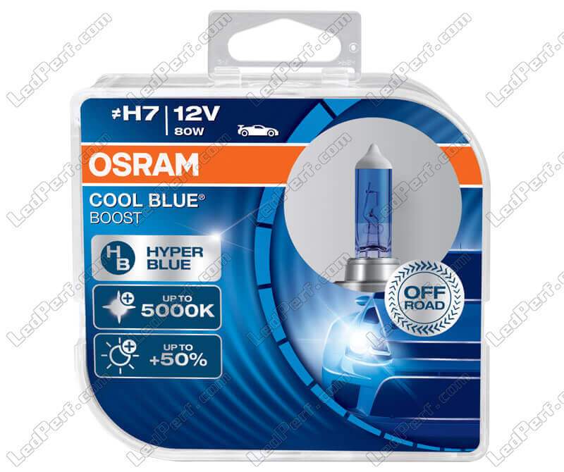 Lámparas Xenón H7 Osram Cool Blue Boost 5000K - 62210CBB
