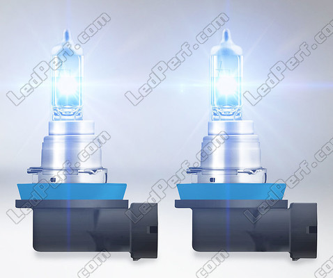 Bombillas halógenas H8 Osram Cool Blue Intense NEXT GEN que producen iluminación con efecto LED
