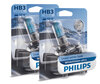 Pack de 2 lámparas HB3 Philips WhiteVision ULTRA + Luz de posición - 9005WVUB1