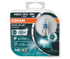 Par de bombillas Osram HB3 Cool blue Intense Next Gen con efecto LED 5000K