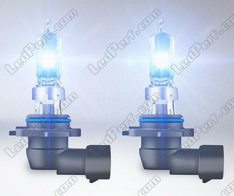 Bombillas halógenas HB3 Osram Cool Blue Intense NEXT GEN que producen iluminación con efecto LED