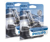 Pack de 2 lámparas HIR2 Philips WhiteVision ULTRA + Luz de posición - 9012WVUB1