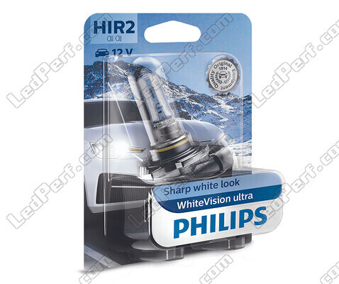 1x lámpara HIR2 Philips WhiteVision ULTRA +60 % 55W - 9012WVUB1