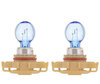 Pack de 2 lámparas PSX24W Philips WhiteVision ULTRA + Luz de posición - 12276WVUB1