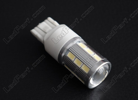 LED W21/5W Magnifier casquillo T20 para luces