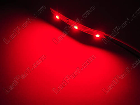 Banda flexible LEDs smd secable Rojo
