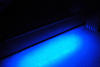Faldones laterales banda de LED azul impermeable 60cm