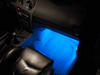 Suelo pies banda de LED azul impermeable 30cm
