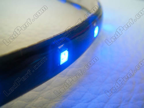 Banda de LED azul impermeable 60cm