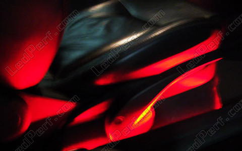Asiento banda de LED rojo impermeable 60cm