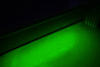 Faldones laterales banda de LED verde impermeable 30cm