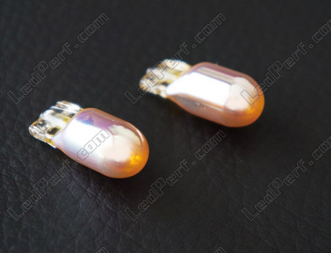 bombillas led de intermitente WY5W - Chrome Titanium - T10