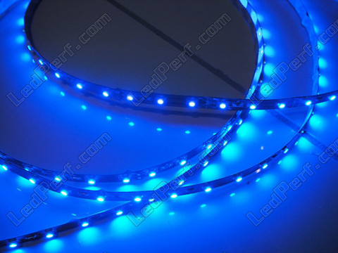 Banda flexible LEDs smd 24V divisible Azul