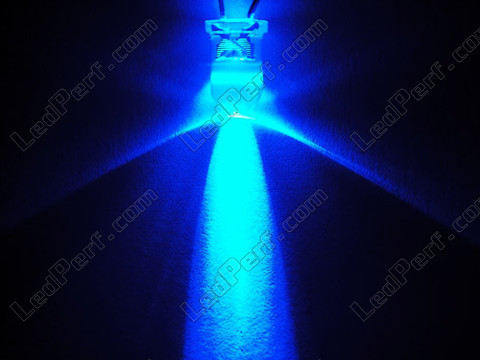 LED 5 mm azul coche