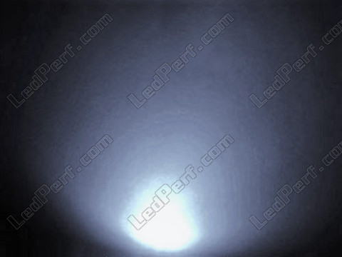 LED 5 mm GRAN ÁNGULO blanca + Resistencia 12V