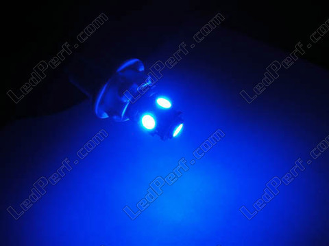 bombilla led BAX9S H6W Xtrem azul efecto xenón