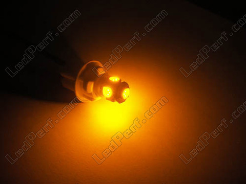 bombilla led BAX9S H6W Xtrem Naranja/Amarillo efecto xenón