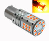Bombilla LED PY21W para intermitentes LEDs R5W P21W P21 5W PY21W LEDs Naranjas Casquillo BAU15S BA15S