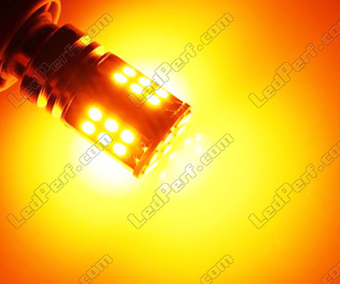 Bombilla LED Naranja PY21W LEDs R5W PY21W P21 5W BA15S LEDs Naranjas Casquillo P21W BAU15S