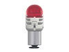 2x bombillas de LED Philips P21W Ultinon PRO6000 - Rojo - BA15S - 11498RU60X2