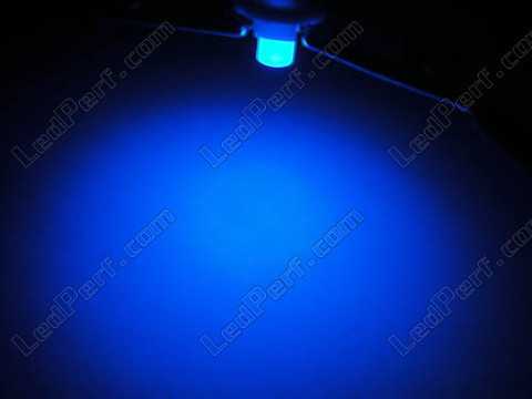 LED sobre soporte azul T5 w1.2w