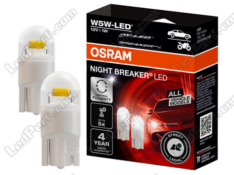 Bombillas de LED W5W Osram Night Breaker GEN2 Homologadas - 2825DWNB-2HFB