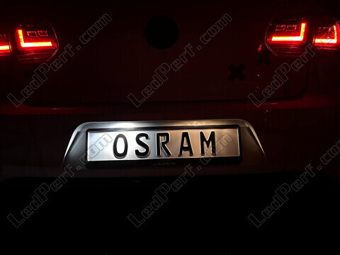 Bombillas de LED W5W Osram Night Breaker GEN2 Homologadas en uso para iluminación de placa de matrícula
