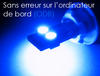 bombilla led T10 W5W Sin error Odb - Antierror odb - Quad Azul