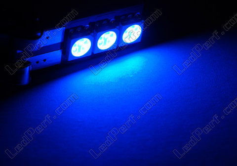 LED T10 W5W Motion azul sin error ordenador de a bordo - Iluminación lateral -