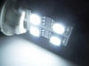 LED T10 W5W Rotación con iluminación lateral blanca