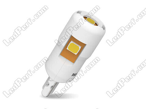 2x bombillas de LED Philips W5W Ultinon PRO6000 - T10 - 12V - Blanco 4000K - 11961WU60X2