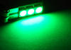 LED T10 W5W Motion verde sin error ordenador de a bordo - Iluminación lateral -
