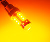 Bombilla LED W16W T15 Naranja LEDs al detalle LEDs W16W Casquillo T15 12V