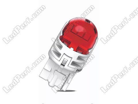 2x bombillas LED Philips W21W Ultinon PRO6000 - Rojo - 11065RU60X2 - 7440