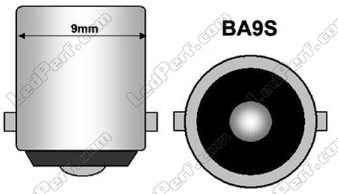 bombilla led BA9S T4W Xtrem blanca efecto xenón