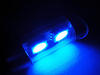 LED tipo festoon Plafón, Maletero, guantera, placa de matrícula azul 31mm - C3W