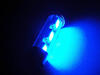 LED tipo festoon Plafón, Maletero, guantera, placa de matrícula azul 37mm - C5W